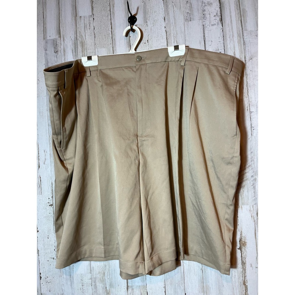 Pro‎ Tour Shorts Men's 52 Waist Polyester Blend Tan Golf
